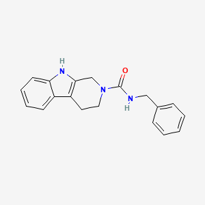 n-Benzyl-1,3,4,9-tetrahydro-2h-beta-carboline-2-carboxamide