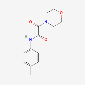 N-(4-methylphenyl)-2-(morpholin-4-yl)-2-oxoacetamide