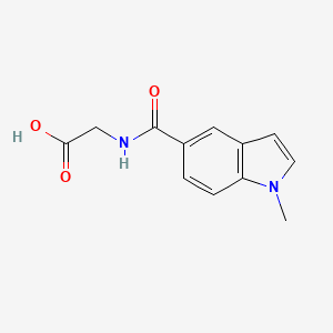 N-[(1-methyl-1H-indol-5-yl)carbonyl]glycine