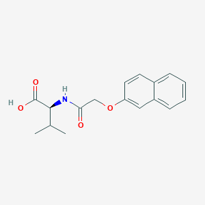 (2S)-3-methyl-2-{[2-(2-naphthyloxy)acetyl]amino}butanoic acid