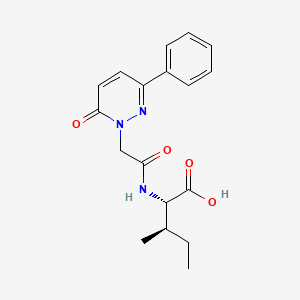 N-[(6-oxo-3-phenylpyridazin-1(6H)-yl)acetyl]-L-isoleucine