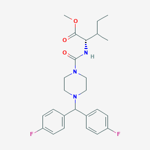 molecular formula C25H31F2N3O3 B11011301 C25H31F2N3O3 