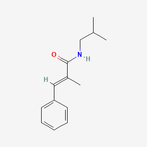 (2E)-2-methyl-N-(2-methylpropyl)-3-phenylprop-2-enamide