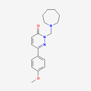 2-(azepan-1-ylmethyl)-6-(4-methoxyphenyl)pyridazin-3(2H)-one