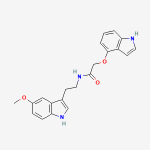 2-(1H-indol-4-yloxy)-N-[2-(5-methoxy-1H-indol-3-yl)ethyl]acetamide