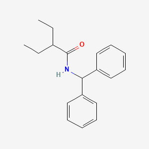 N-(diphenylmethyl)-2-ethylbutanamide