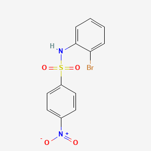 N-(2-bromophenyl)-4-nitrobenzenesulfonamide