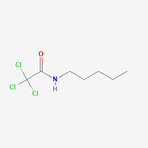 2,2,2-trichloro-N-pentylacetamide