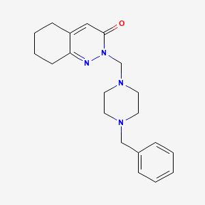 2-[(4-benzylpiperazin-1-yl)methyl]-5,6,7,8-tetrahydrocinnolin-3(2H)-one