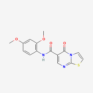 N-(2,4-dimethoxyphenyl)-5-oxo-5H-[1,3]thiazolo[3,2-a]pyrimidine-6-carboxamide