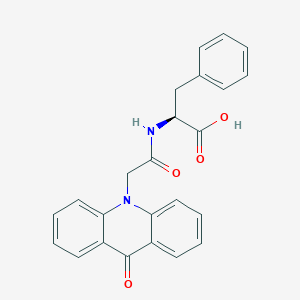 N-[(9-oxoacridin-10(9H)-yl)acetyl]-L-phenylalanine