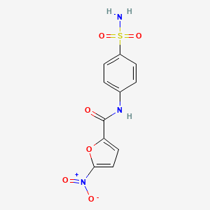 5-nitro-N-(4-sulfamoylphenyl)furan-2-carboxamide