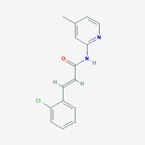 (E)-3-(2-Chloro-phenyl)-N-(4-methyl-pyridin-2-yl)-acrylamide