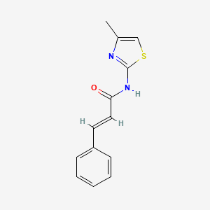 N-(4-Methylthiazol-2-yl)cinnamamide