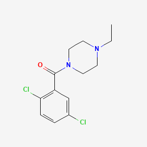 molecular formula C13H16Cl2N2O B11017234 (2,5-Dichlorophenyl)(4-ethylpiperazin-1-yl)methanone 