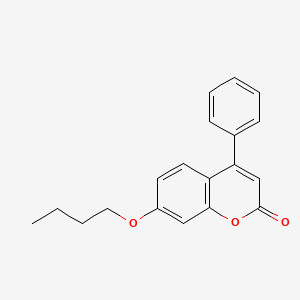 7-Butoxy-4-phenylchromen-2-one