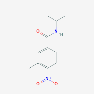 3-methyl-4-nitro-N-(propan-2-yl)benzamide