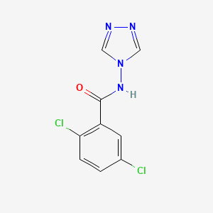 2,5-dichloro-N-(4H-1,2,4-triazol-4-yl)benzamide