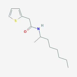 N-(octan-2-yl)-2-(thiophen-2-yl)acetamide