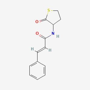 N-(2-Oxo-tetrahydro-thiophen-3-yl)-3-phenyl-acrylamide