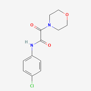 N-(4-chlorophenyl)-2-(morpholin-4-yl)-2-oxoacetamide