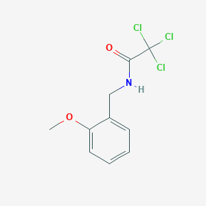 2,2,2-trichloro-N-(2-methoxybenzyl)acetamide