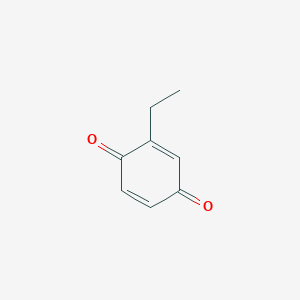 molecular formula C8H8O2 B110185 1,4-苯醌乙酯 CAS No. 4754-26-1