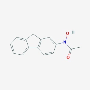B110186 N-Hydroxy-2-acetamidofluorene CAS No. 53-95-2