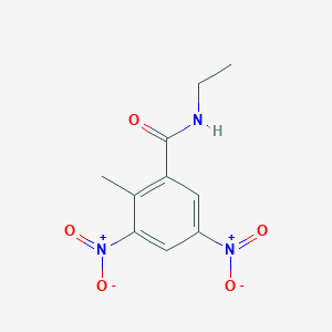 N-ethyl-2-methyl-3,5-dinitrobenzamide