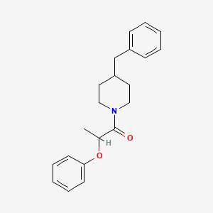 1-(4-Benzylpiperidin-1-yl)-2-phenoxypropan-1-one