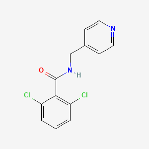 molecular formula C13H10Cl2N2O B11019024 2,6-dichloro-N-(pyridin-4-ylmethyl)benzamide 