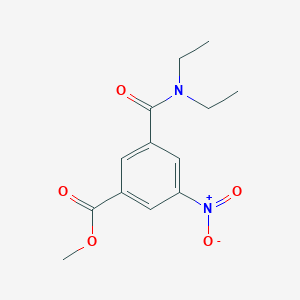 Methyl 3-(diethylcarbamoyl)-5-nitrobenzoate