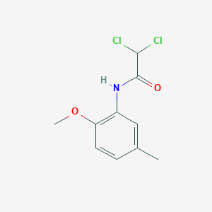 2,2-dichloro-N-(2-methoxy-5-methylphenyl)acetamide