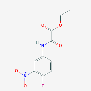 Ethyl [(4-fluoro-3-nitrophenyl)amino](oxo)acetate