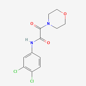 N-(3,4-dichlorophenyl)-2-(morpholin-4-yl)-2-oxoacetamide