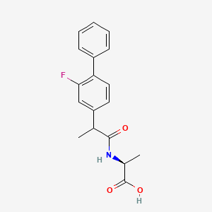 N-[2-(2-fluorobiphenyl-4-yl)propanoyl]-L-alanine