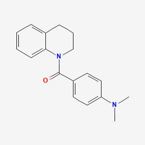 3,4-dihydroquinolin-1(2H)-yl[4-(dimethylamino)phenyl]methanone