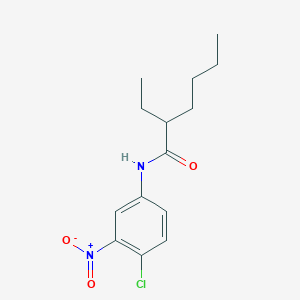 N-(4-chloro-3-nitrophenyl)-2-ethylhexanamide