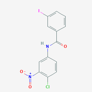 N-(4-chloro-3-nitrophenyl)-3-iodobenzamide