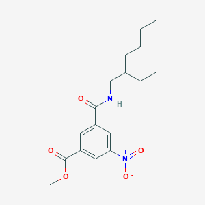 Methyl 3-[(2-ethylhexyl)carbamoyl]-5-nitrobenzoate