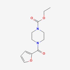 Ethyl 4-(2-furylcarbonyl)piperazinecarboxylate