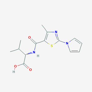 N-{[4-methyl-2-(1H-pyrrol-1-yl)-1,3-thiazol-5-yl]carbonyl}-L-valine