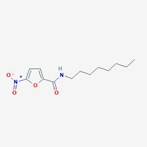 molecular formula C13H20N2O4 B11020968 5-nitro-N-octylfuran-2-carboxamide 