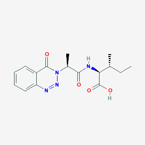 N-[(2S)-2-(4-oxo-1,2,3-benzotriazin-3(4H)-yl)propanoyl]-L-isoleucine