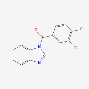 1H-benzimidazol-1-yl(3,4-dichlorophenyl)methanone