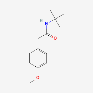 N-tert-butyl-2-(4-methoxyphenyl)acetamide