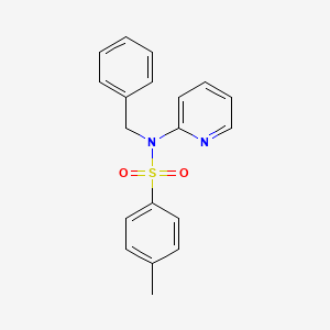 N-benzyl-4-methyl-N-(pyridin-2-yl)benzenesulfonamide