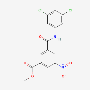 Methyl 3-[(3,5-dichlorophenyl)carbamoyl]-5-nitrobenzoate