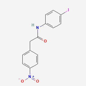 N-(4-iodophenyl)-2-(4-nitrophenyl)acetamide