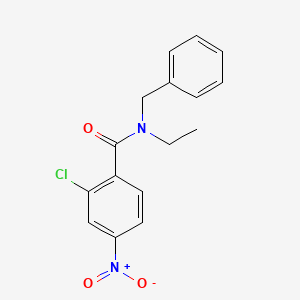 N-benzyl-2-chloro-N-ethyl-4-nitrobenzamide